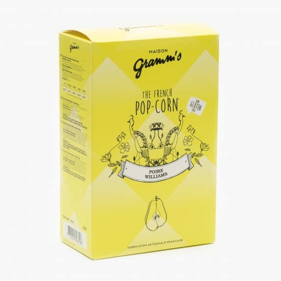 Popcorn caramel cu unt sărat și pere 100g