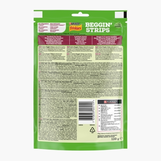 Recompense pentru câini, 120g, Beggin' Strips cu vită