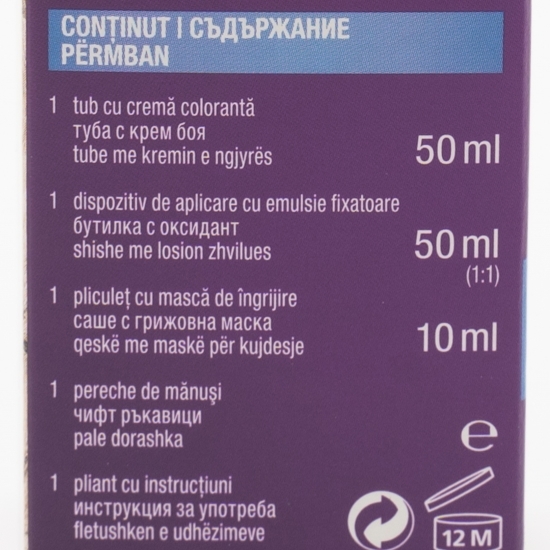 Vopsea de păr permanentă, Intensive Color Cream C10 (10-1), blond argintiu rece, 110ml