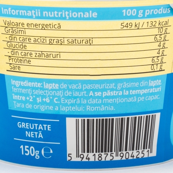Iaurt Stragghisto cu specific grecesc 10% grăsime 150g