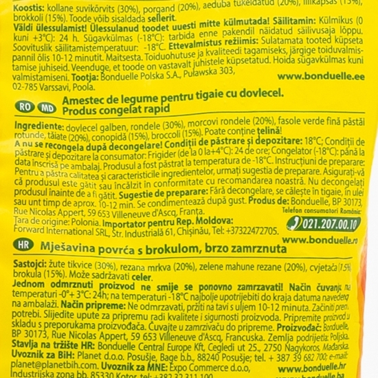Amestec de legume pentru tigaie Summer stir fry 400g