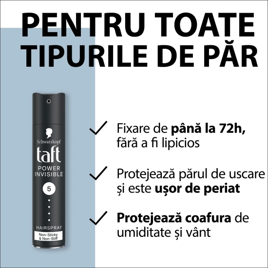 Fixativ Power Invisible (5) pentru păr 250ml