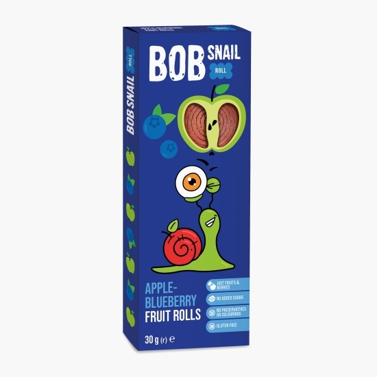 Rulou natural din mere și afine fără zahăr 30g