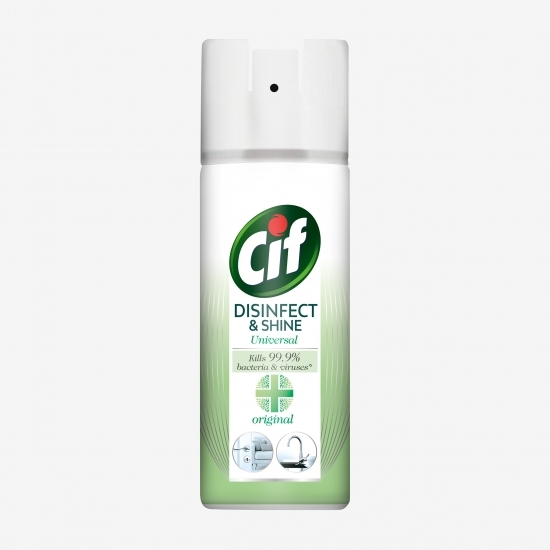 Spray dezinfectant suprafețe Disinfect & Shine Original 400ml