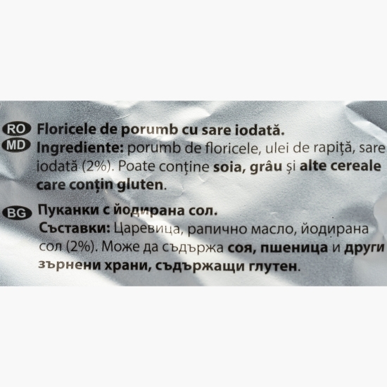 Popcorn cu sare iodată 80g