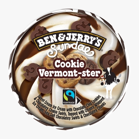Înghețată Sundae Cookie Vermont-ster 0.427l