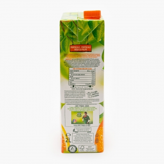 Băutură necarbogazoasă fructe (portocale și portocale roşii) 2l