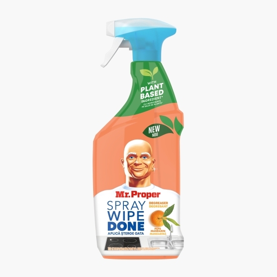 Detergent universal spray pentru curățarea suprafețelor din bucătărie Mandarin, 0.8l