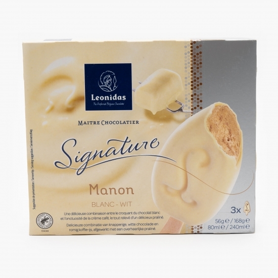 Înghețată praline cu cafea și alune Signature 3x56g