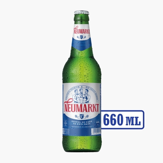 Bere blondă sticlă 0.66l