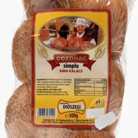 Cozonac simplu 500g