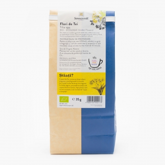 Ceai plante flori de tei eco 35g