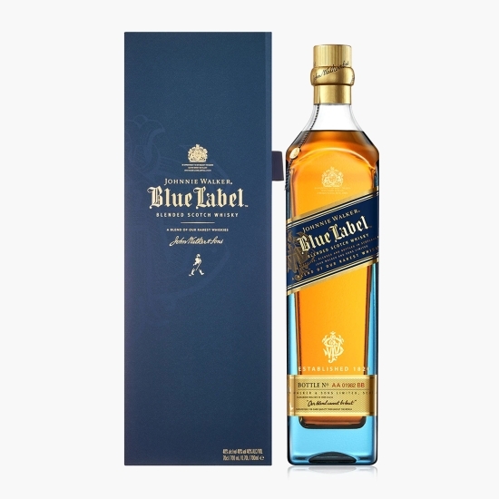 Blended Whisky Blue Label, 40%, Scotland, 0.7l + cutie