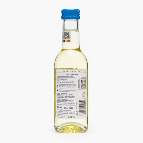 Vin alb demisec Fetească Regală, 13%,  0.187l