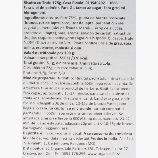 Risotto cu trufe 175g
