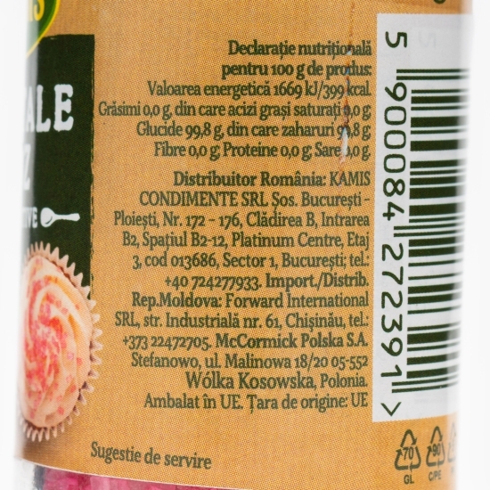 Cristale roz decorative 73g