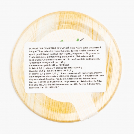 Dulceață extra de zmeură 340g