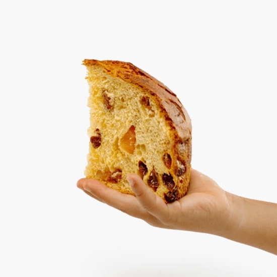 Panettone cu stafide, caise și ghimbir 500g