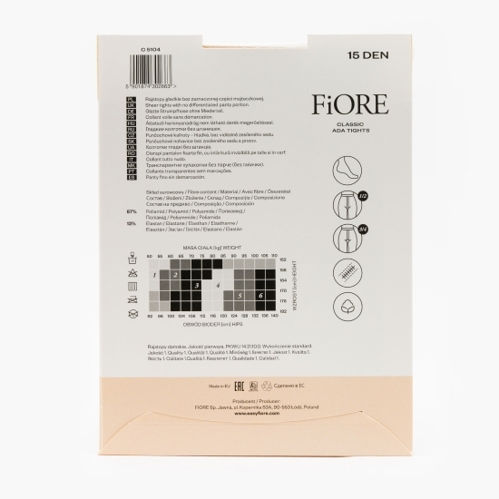 Ciorap Ada 15den Nude no. 2