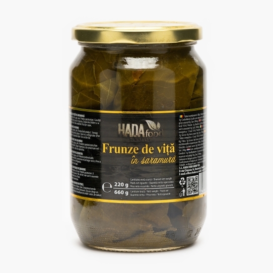 Frunze de viță în saramură 660g