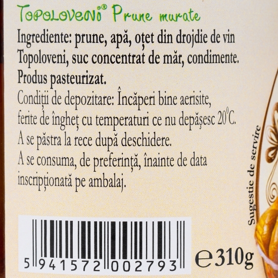 Prune murate 310g