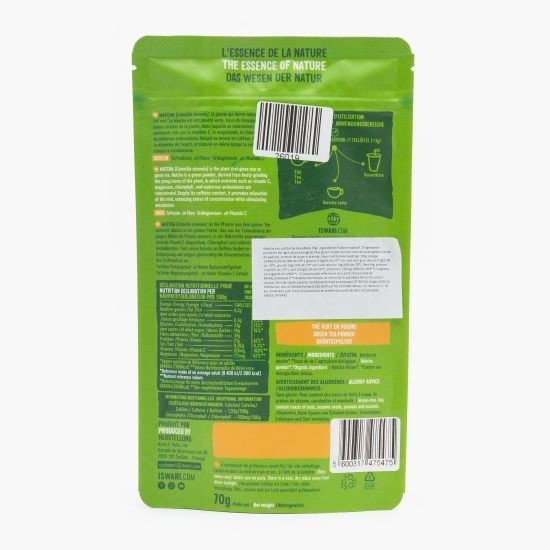 Matcha eco sub formă de pulbere 70g