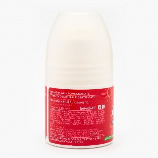 Deodorant roll-on cu rodie bio 50ml