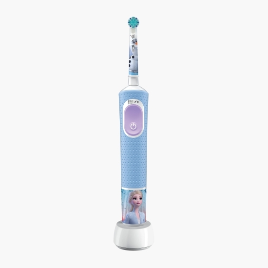 Periuță de dinți electrică pentru copii Pro Kids Frozen, albastru + 1 capăt + 4 autocolante, 3+ ani
