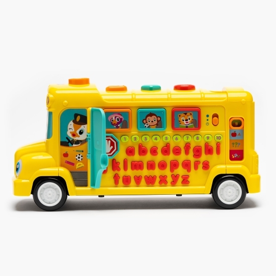 Autobuz școlar educativ cu sunete și lumini