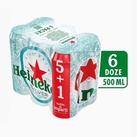 Bere blondă doză 6x0.5l (5+1)