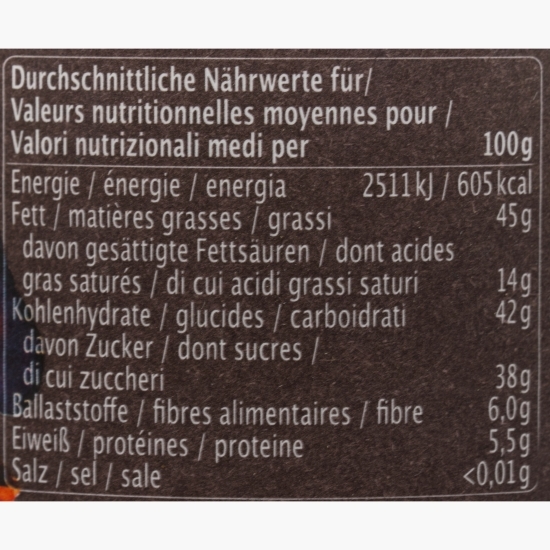 Cremă de ciocolată amăruie eco vegană, 250g