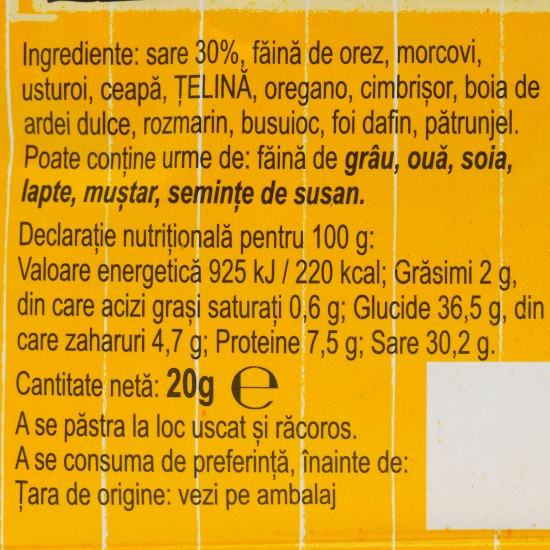 Amestec de condimente pentru paste Bolognese 20g