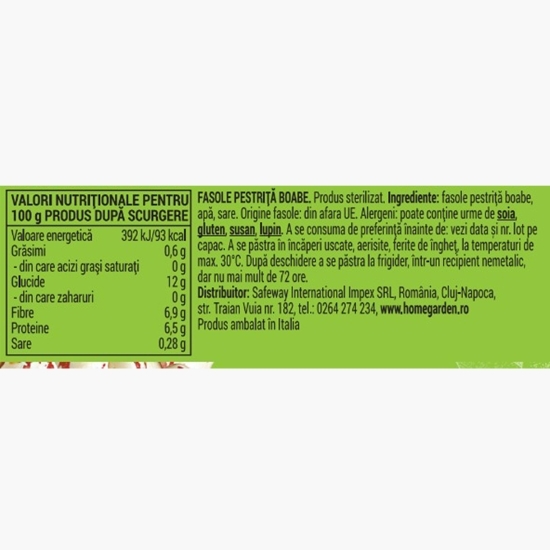Fasole pestriță 400g