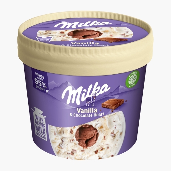 Înghețată de vanilie cu mousse de ciocolată 145ml