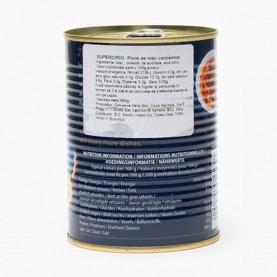 Piure de roșii concentrat 400g