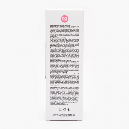 Mască hrănitoare bio pentru față 100ml