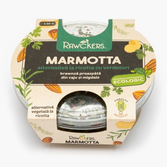 Specialitate Marmotta din caju și migdale cu verdețuri eco 150g