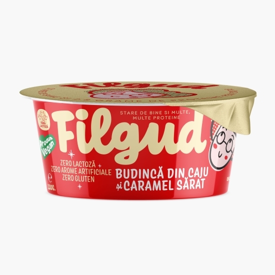 Budincă din caju și caramel sărat 110g