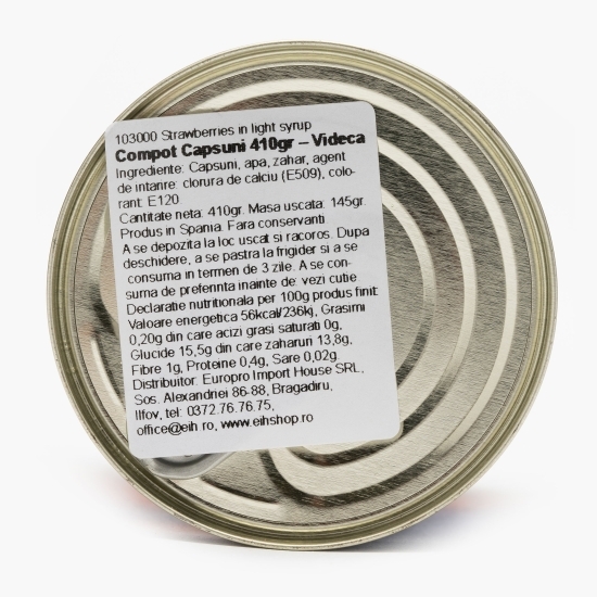 Compot căpșuni 410g