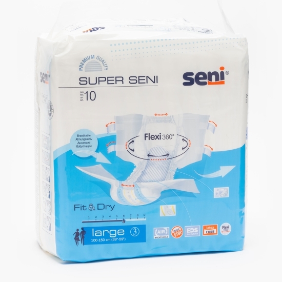 Scutec adulți, mărime L, 10 buc