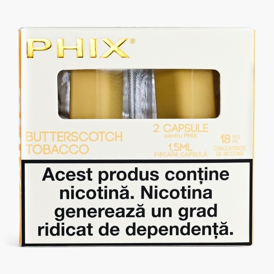 Rezerve țigări electronice Pods 2 Pack Butterscotch (2x1.5ml) 18mg