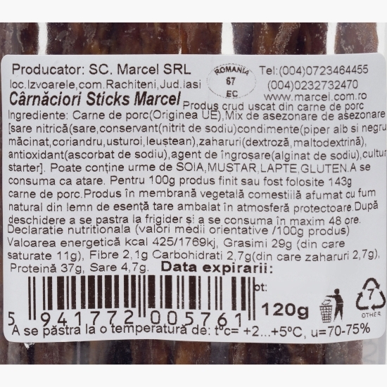 Cârnăciori stiks 120g
