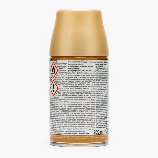 Rezervă odorizant cameră automatic spray Sensual Sandalwood & Jasmine 269ml
