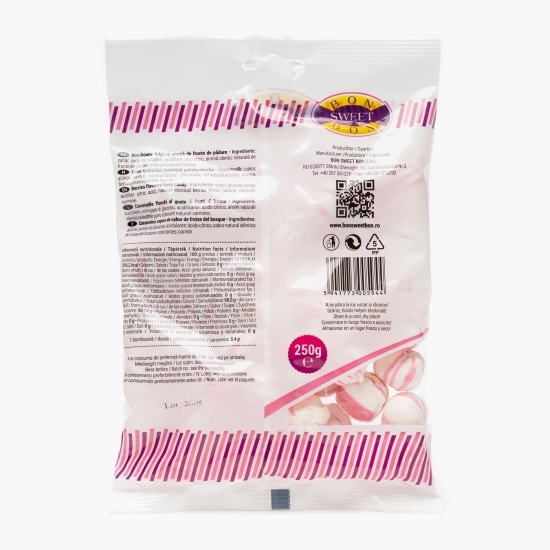 Bomboane fulgi cu aromă de fructe de pădure 250g