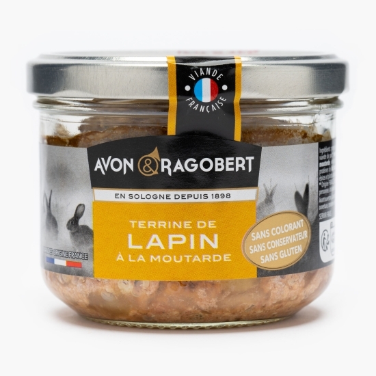 Terină de iepure cu muștar 180g