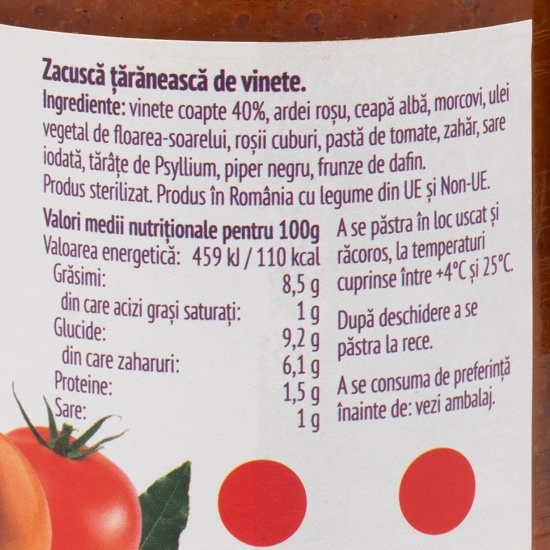 Zacuscă țărănească 300g