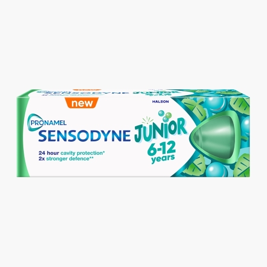 Pastă de dinți pentru copii cu fluor Pronamel Junior 6-12 ani, 50ml