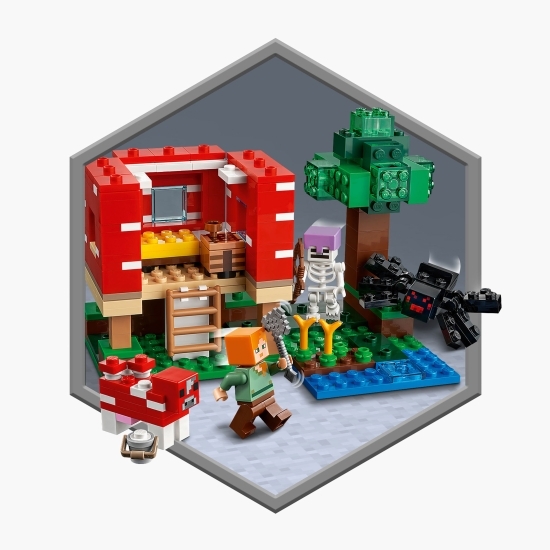 Casa Ciupercă, 21179 Minecraft, +8 ani