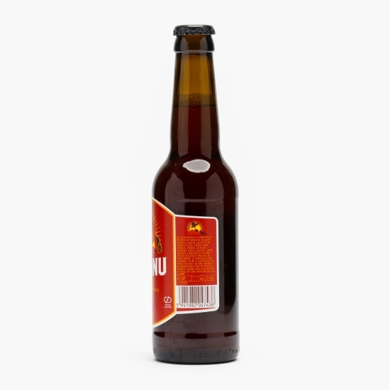 Bere artizanală nepasteurizată roșie 0.33l