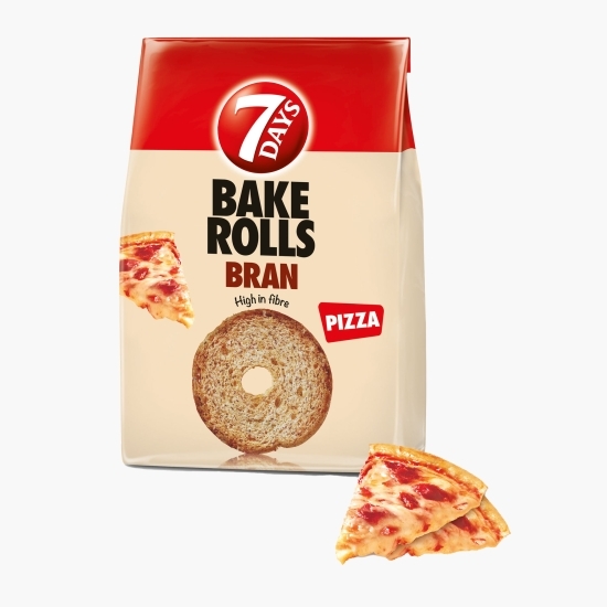 Bake rolls rondele de pâine crocantă cu tărâțe și aromă de pizza 80g